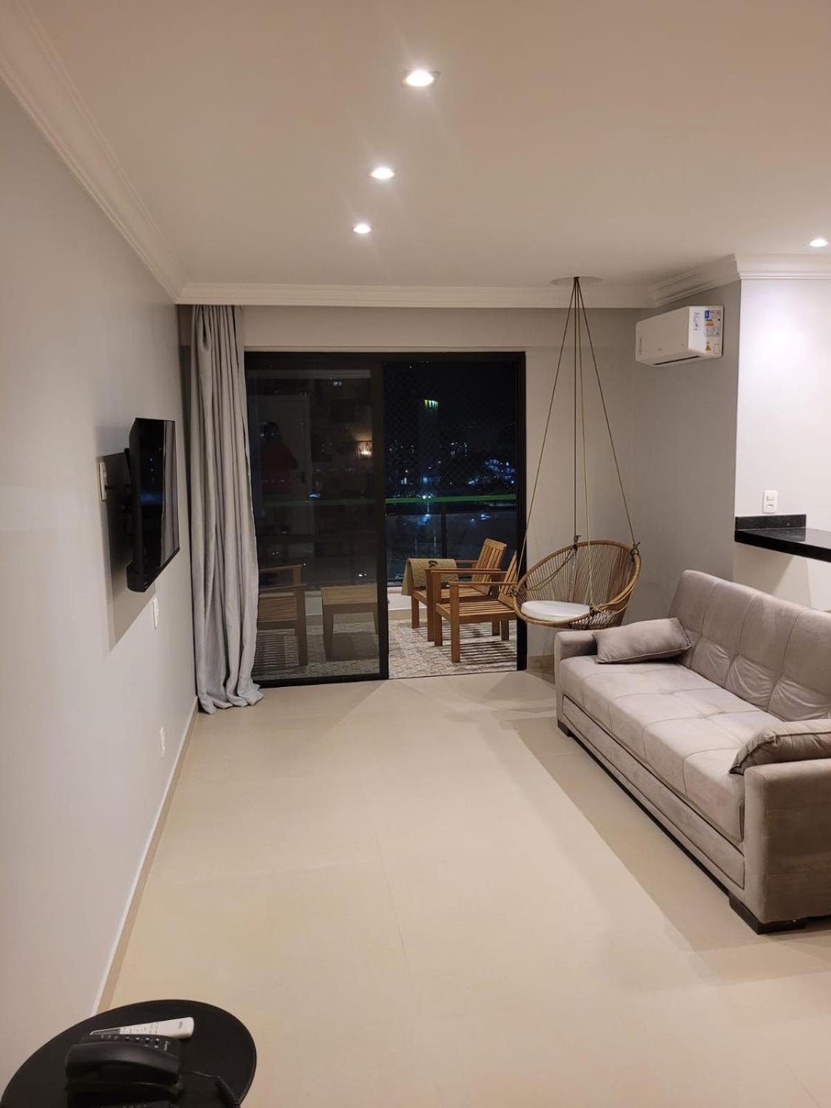 Flat Com Piscina, Academia E Vista O Mar *
