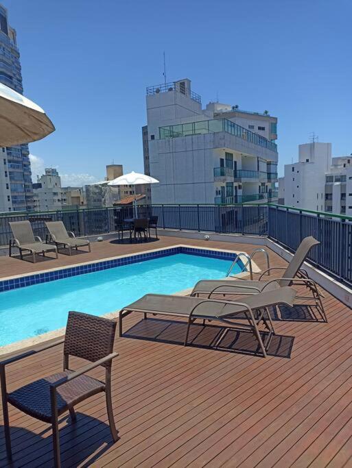 Flat Com Piscina, Academia E Vista O Mar Apartment *